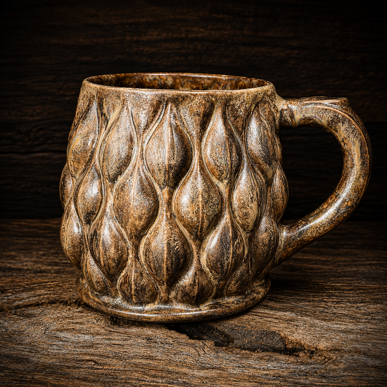 Tear Drop Mug - Toasted Mocha