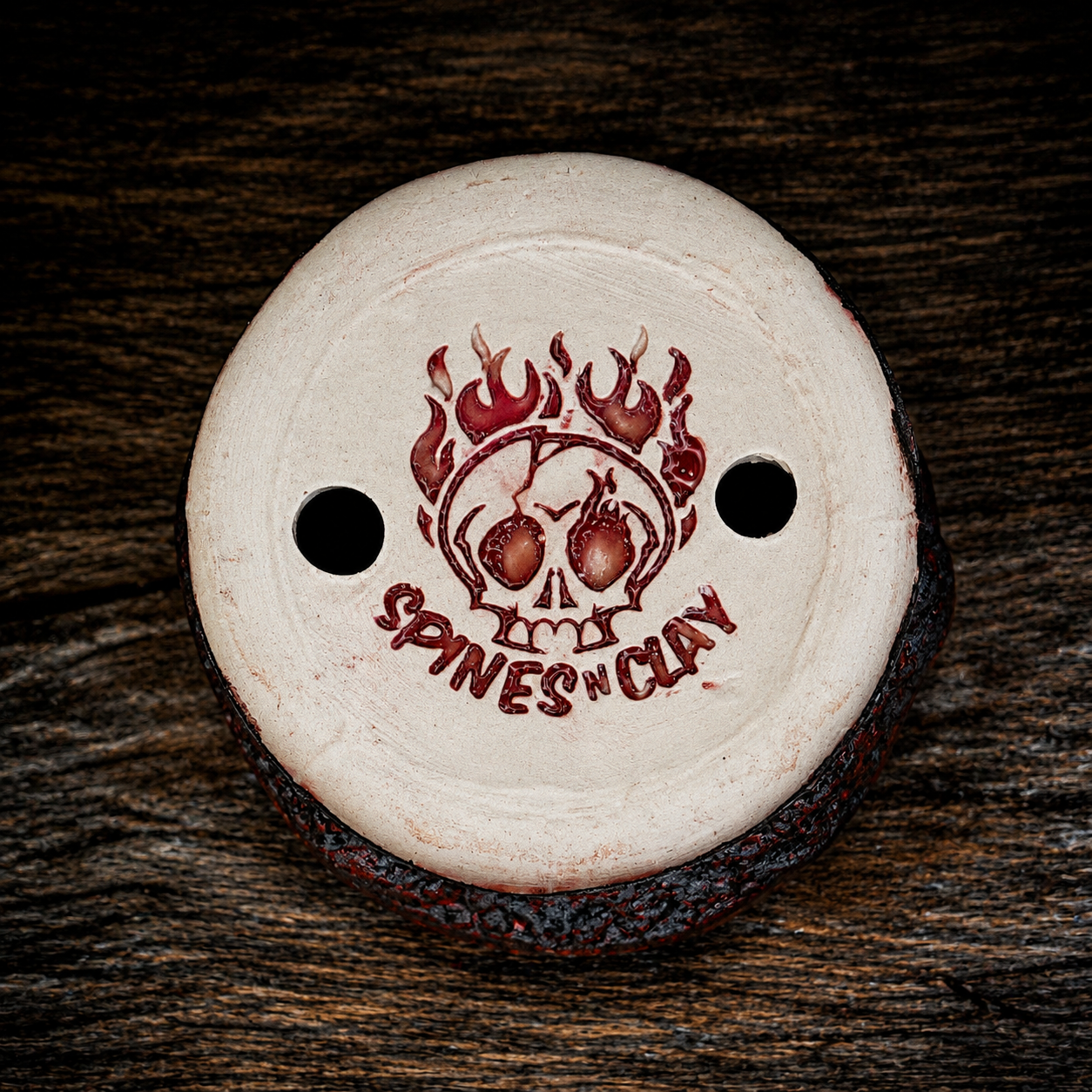 Ossuary Pot - Volcanic Blood